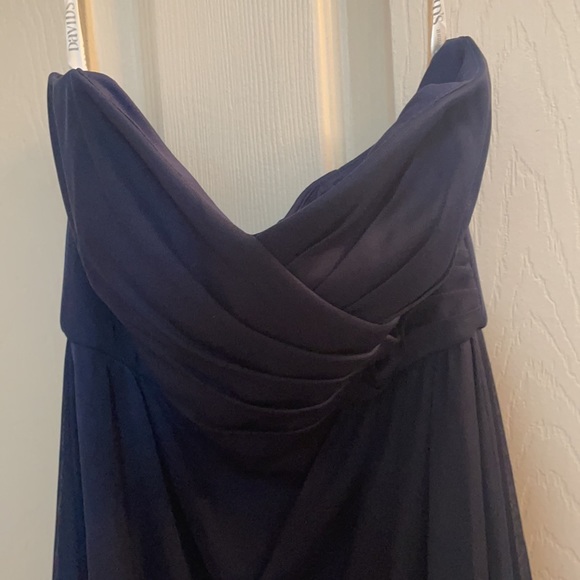Navy Bridesmaids Dress - Picture 2 of 2